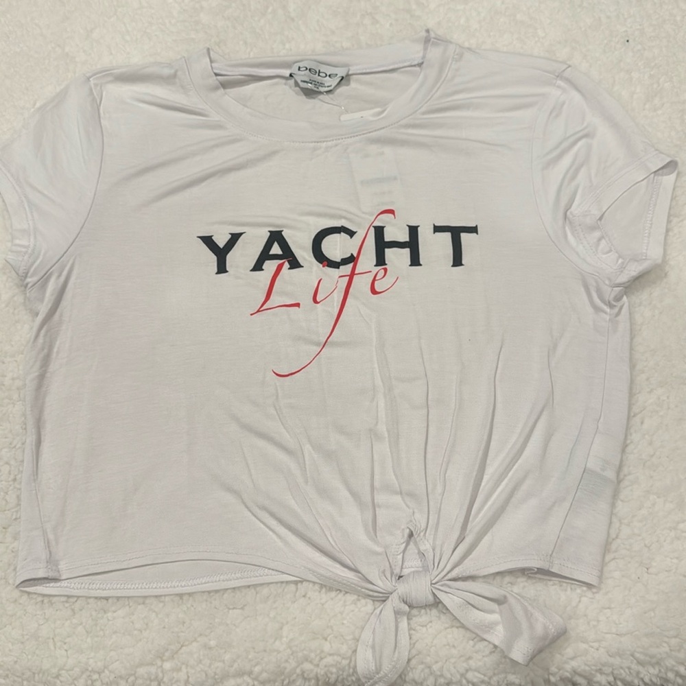 Bebe crop tee
